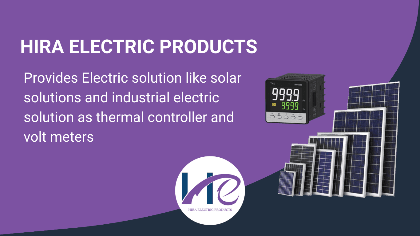Hira Electric Products product range